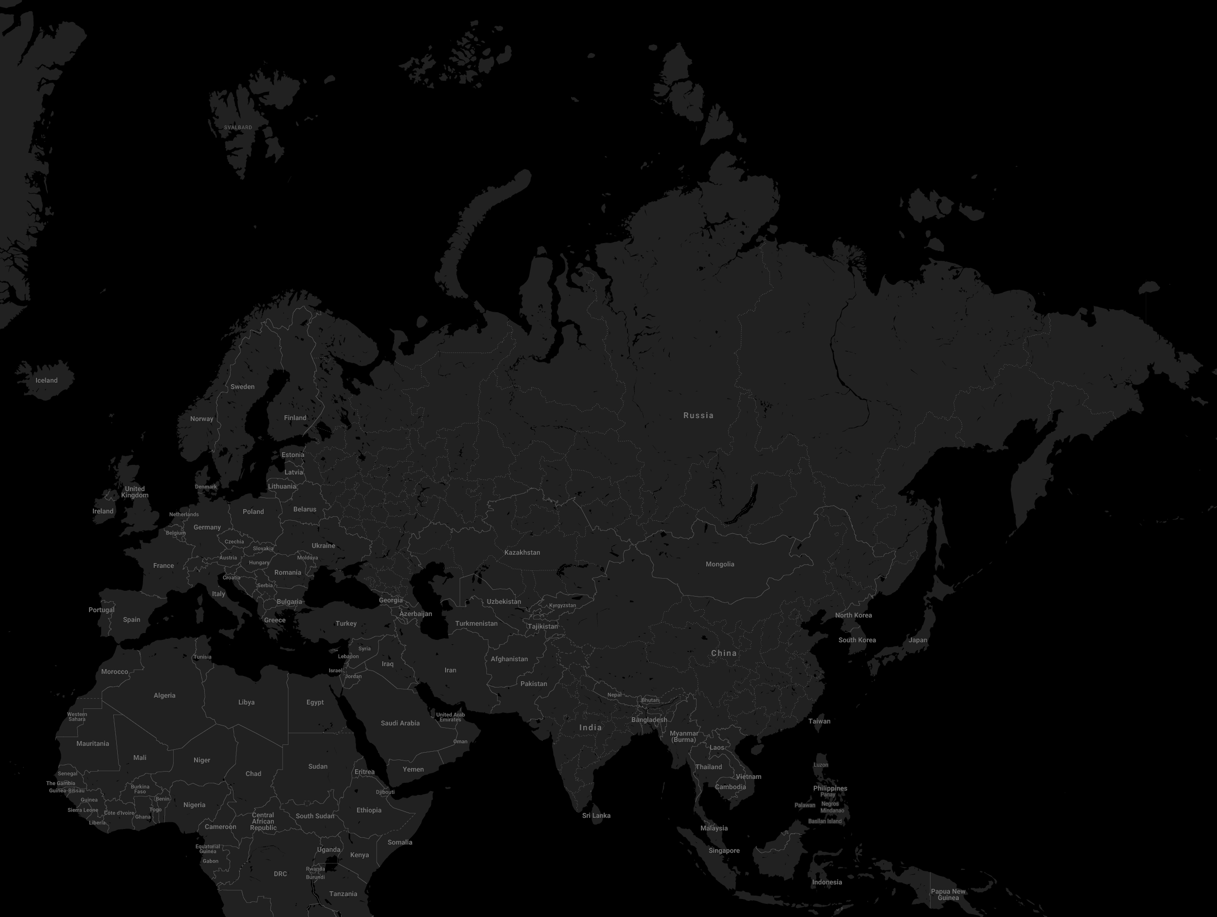 map of the world