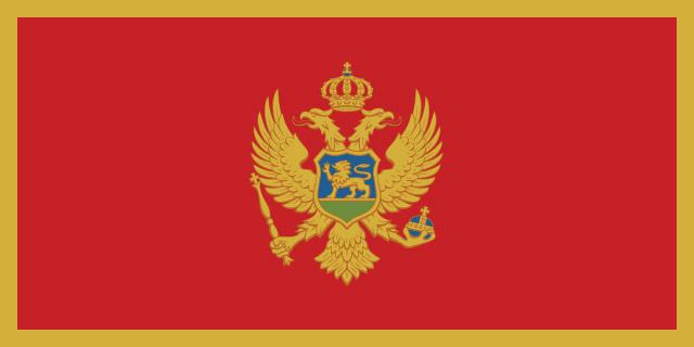 vlajka Čierna hora