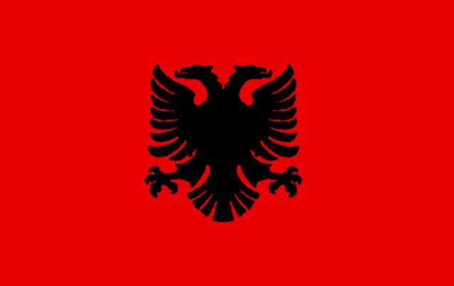 vlajka Albánsko