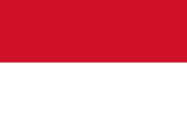 vlajka Indonézska republika