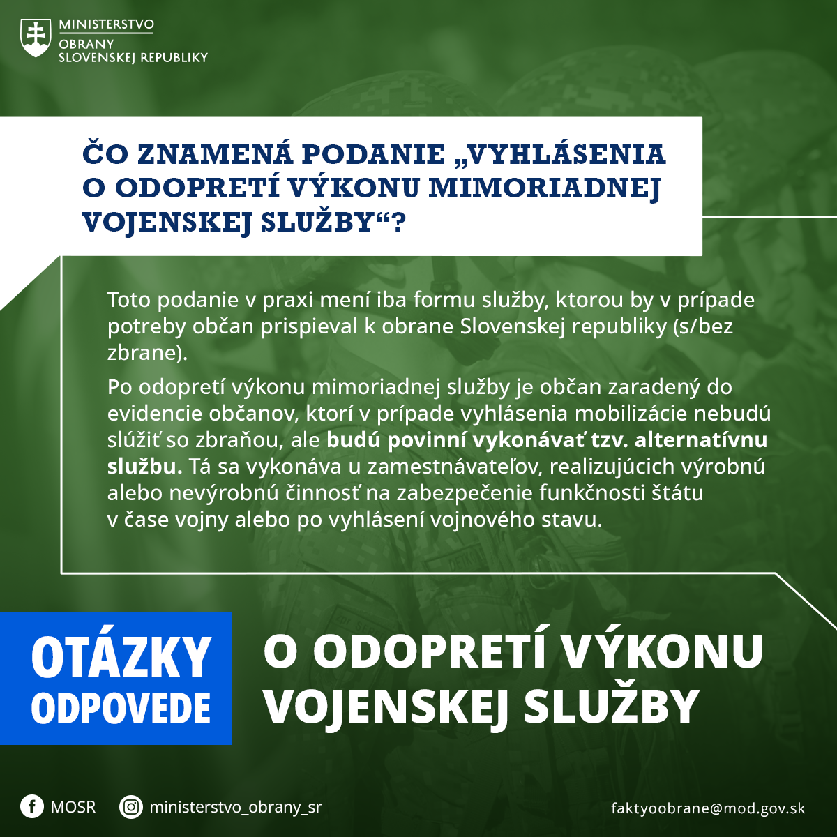 čo je podanie