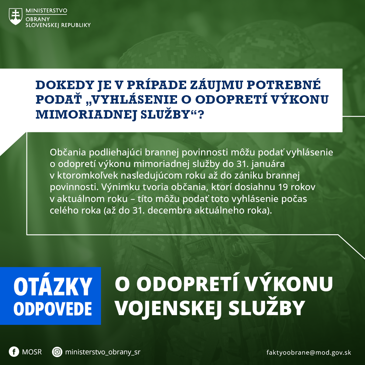 dokedy je treba podať odopretie