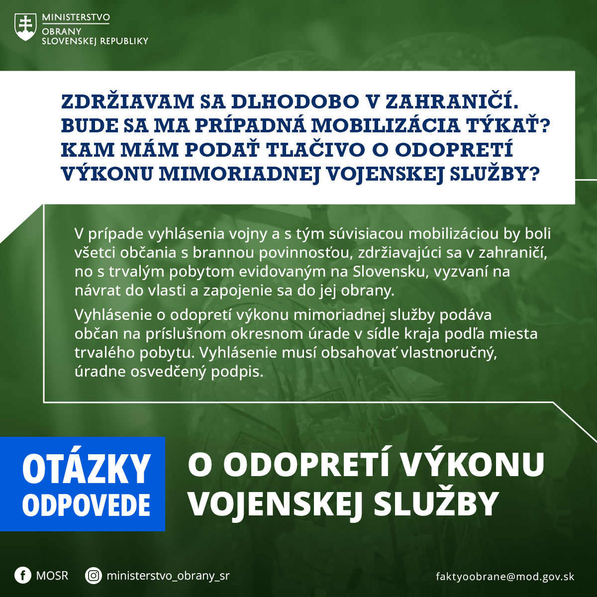 ak som v zahraničí týka sa ma to?