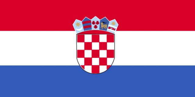 vlajka Chorvátsko