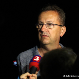 Minister obrany Martin Glváč navštívil miesto havárie vrtuľníka Mi-17