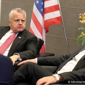 Minister Gajdoš rokoval s 1. námestníkom ministra zahraničných vecí USA J. Sullivanom