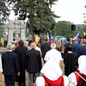 Odhalenie pamätníka čs. legionárov v Badíne (8)