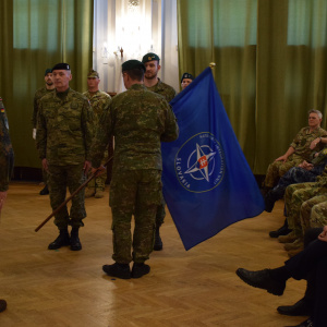 Formálny akt prevzatia velenia nad NFIU SVK