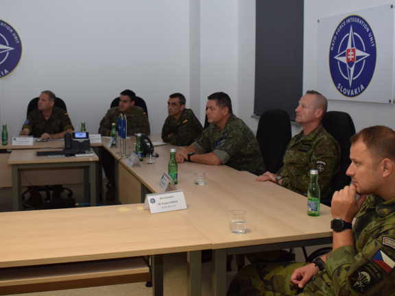 Brífing NFIU SVK pre veliteľa MNBD TF
