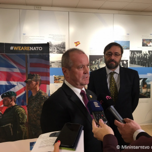 P. Gajdoš: Slovensko je aktívnym členom NATO, potvrdzujeme to účasťou v súčasných aktivitách Aliancie zameraných na budovanie stability a mieru