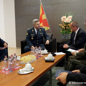 Minister Gajdoš rokoval s macedónskym náčelnikom Generálneho štábu M. Velichovskim