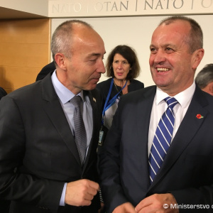 Minister Gajdoš sa dnes zúčastnil na rokovaní ministrov obrany členských krajín NATO