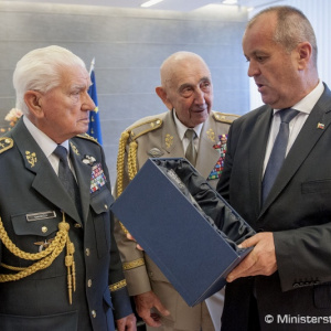 Prijatie vojnových veteránov pri príležitosti 73. výročia Karpatsko - duklianskej operácie