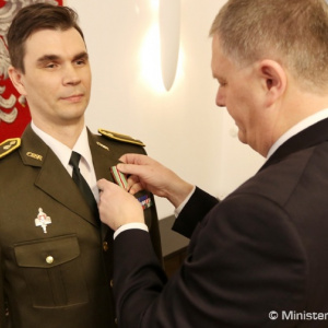 Slovenskí vojaci dostali vyznamenanie od poľského prezidenta
