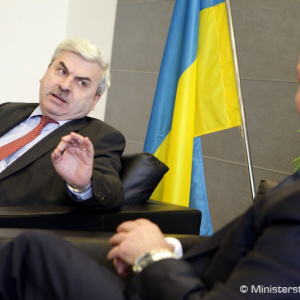 Minister Gajdoš rokoval s ukrajinským veľvyslancom J. Muškom