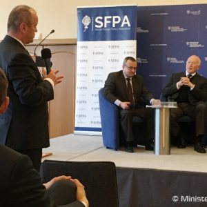 Minister Gajdoš sa zúčastnil na Hodnotiacej konferencii zahraničnej a európskej politiky SR za rok 2016
