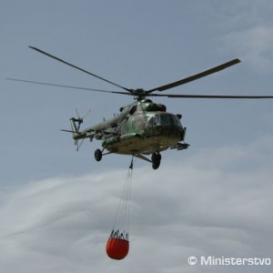 Prešovské vrtuľníky opäť bojovali s ohňom